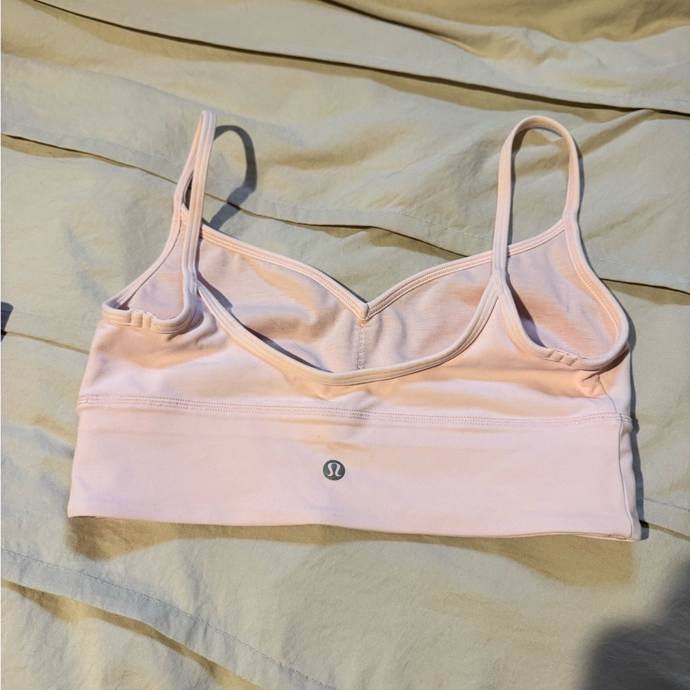 lululemon athletica Light Pink Sports Bra